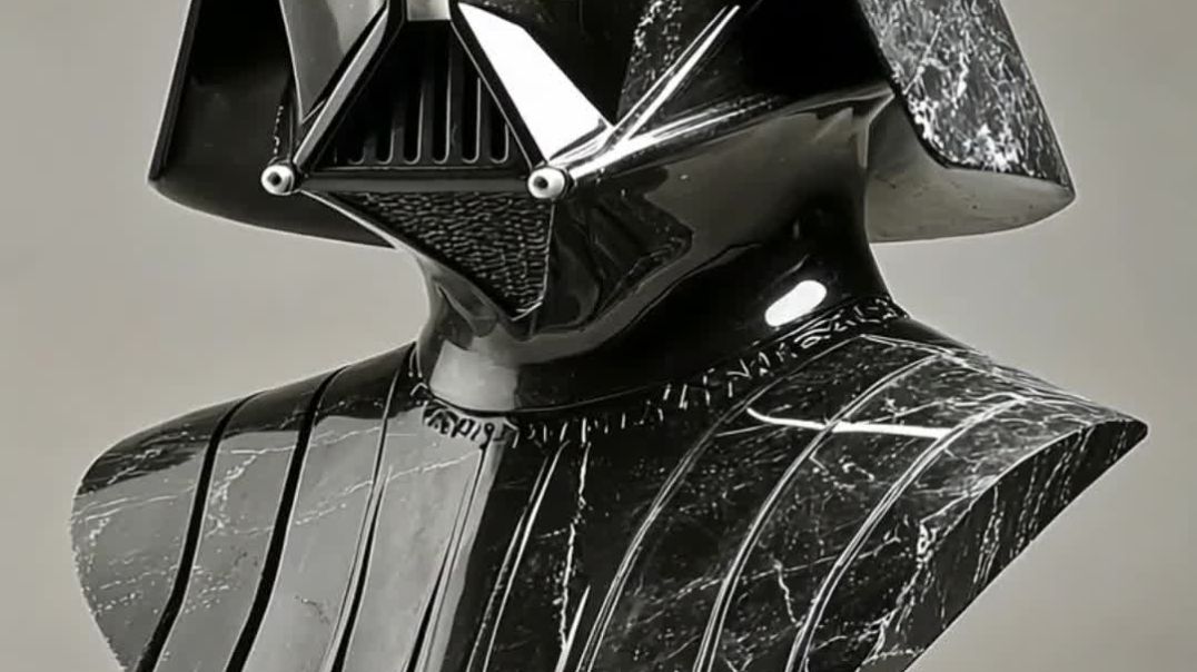 Vader sculpture