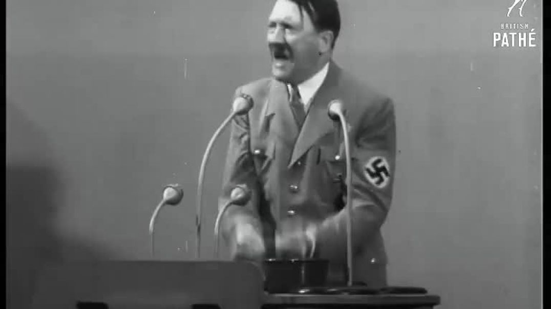 Adolf Hitler Speech at Krupp Factory in Germany 1935 (English)  - part 1