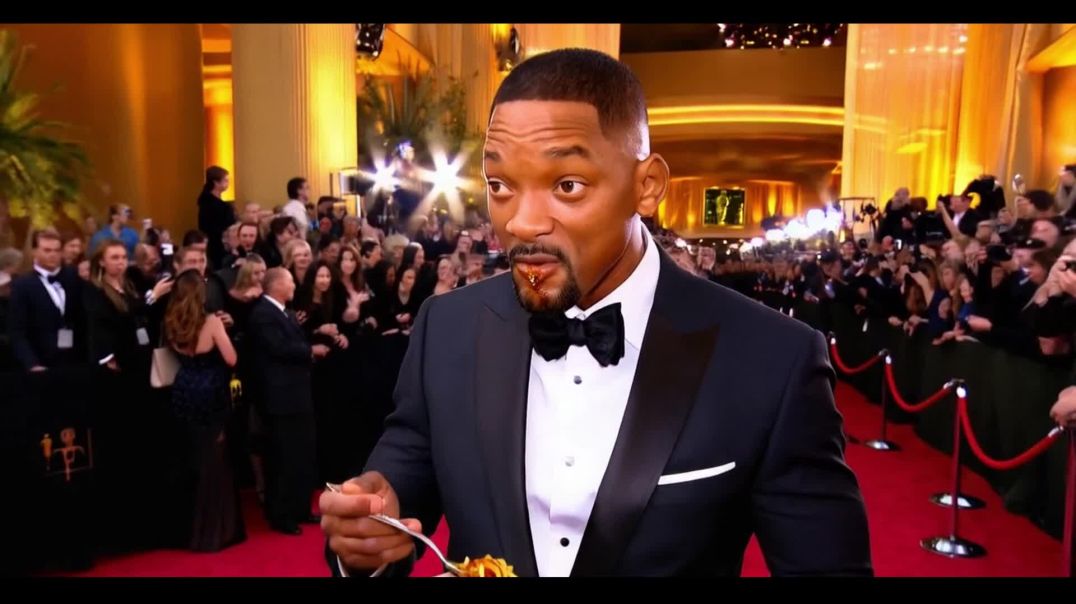 Will Smith eating Spaghetti