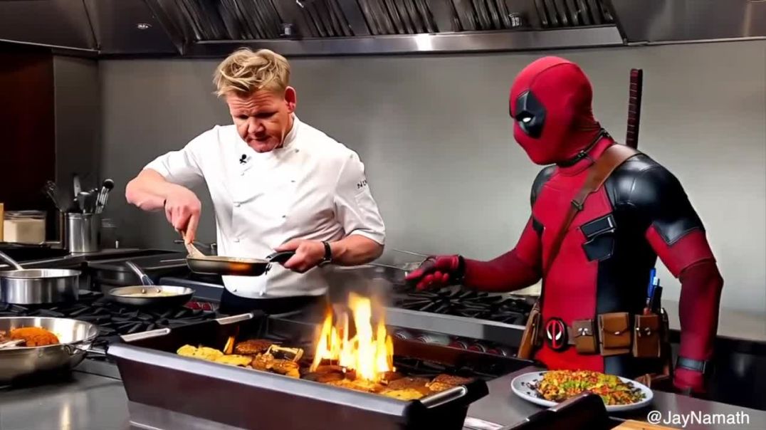 Gordon Ramsay and deadpool